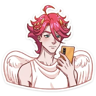 Стикер нико @lolitastick х @stickers_vk - 9