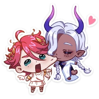 Стикер нико @lolitastick х @stickers_vk - 3