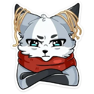 Sticker рейни @lolitastick х @stickers_vk - 5