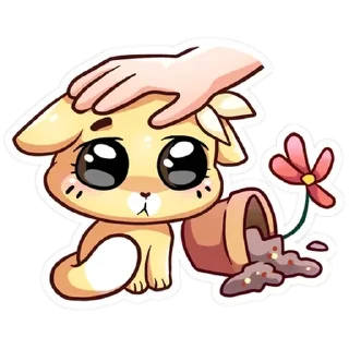 Стикер ванилька без надписей @lolitastick - 11