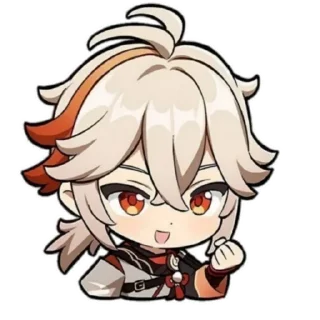 Стикер Kaedehara 𝙺𝚊𝚣𝚞𝚑𝚊 and... (@emopix) - 10