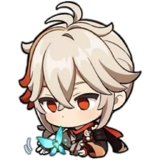 Стикер Kaedehara 𝙺𝚊𝚣𝚞𝚑𝚊 and... (@emopix) - 8