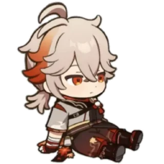 Стикер Kaedehara 𝙺𝚊𝚣𝚞𝚑𝚊 and... (@emopix) - 3