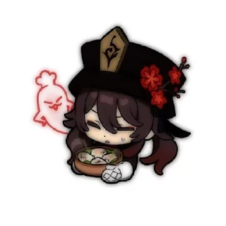 Стикер геншин 17 (@emopix) - 6