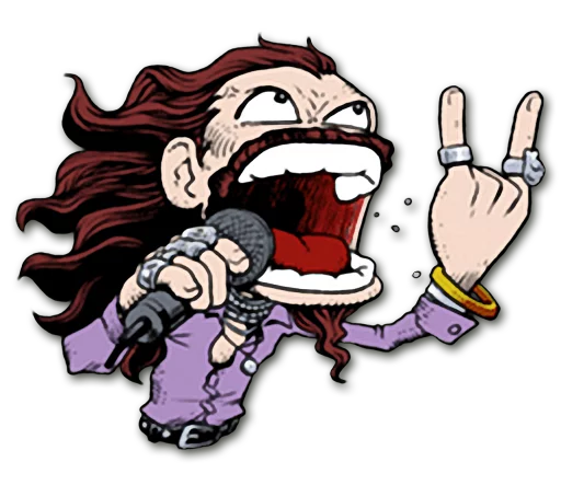 Sticker tg_headbangers - 1