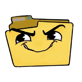 Sticker Папка @foldergames - 2