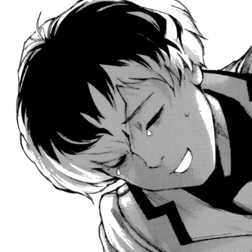 эскиз аниме иллюстрация