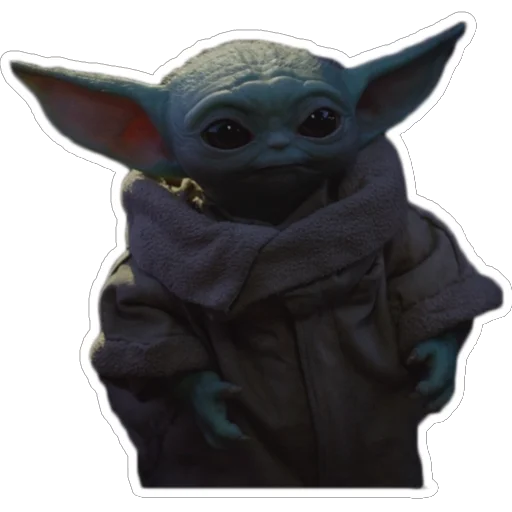 Sticker Baby Yoda [The Child from Mandalorian] - 6