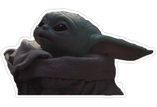 Sticker Baby Yoda [The Child from Mandalorian] - 5