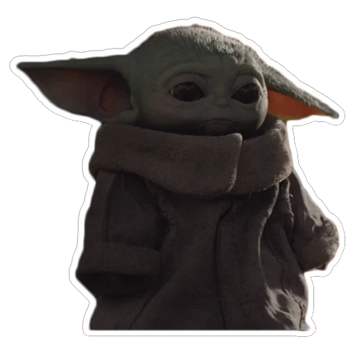Sticker Baby Yoda [The Child from Mandalorian] - 3