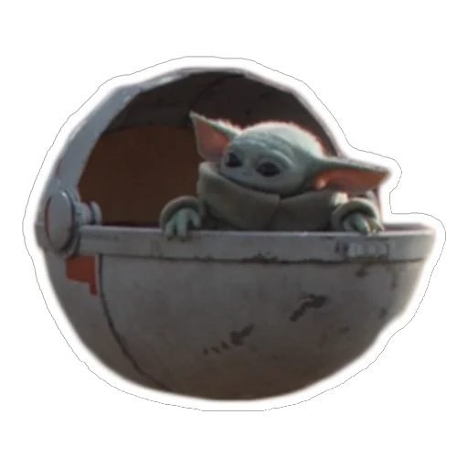 Sticker Baby Yoda [The Child from Mandalorian] - 2