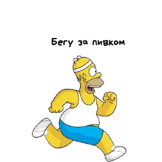 Sticker Симпсоны - 10