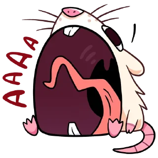 Sticker мышка - 11