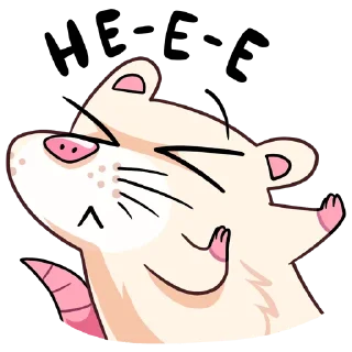 Sticker мышка - 9