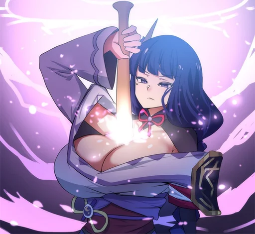 anime cartoon human face