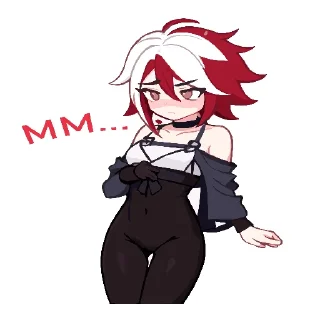 Sticker mlstickpack @the_virgin https://vk.com/mlbb_nsfv - 3