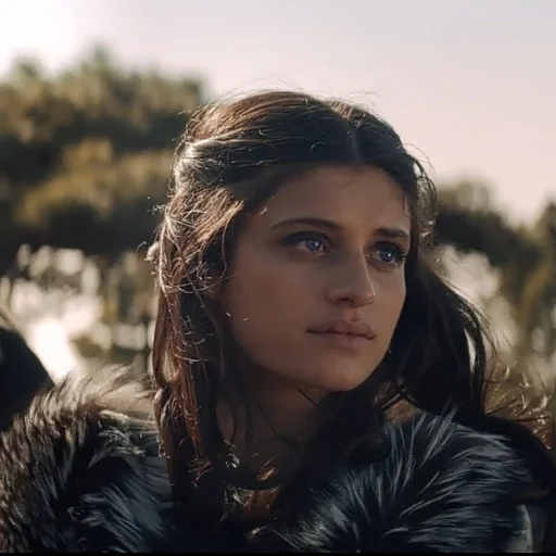 human face sky outdoor