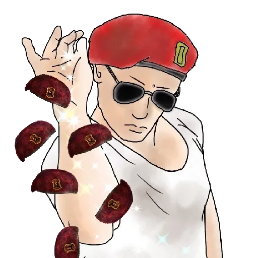 cartoon sketch drawing