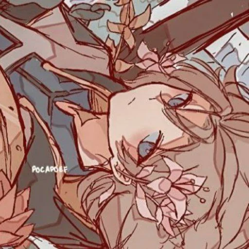 аниме иллюстрация мультфильм