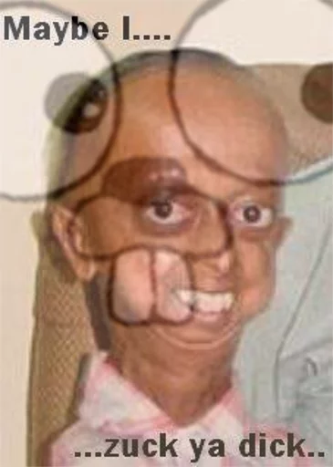 СМС человеческое лицо очки