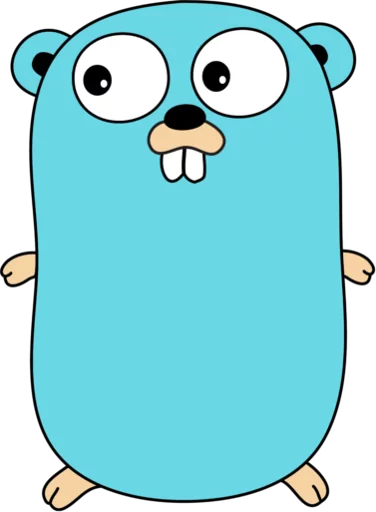 The Golang Gopher - clipart