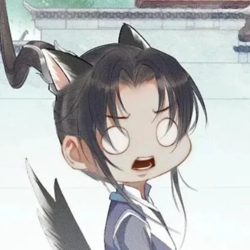 Sticker ༉‧₊˚ 二哈和他的白猫师尊 :: @stcryptic - 6