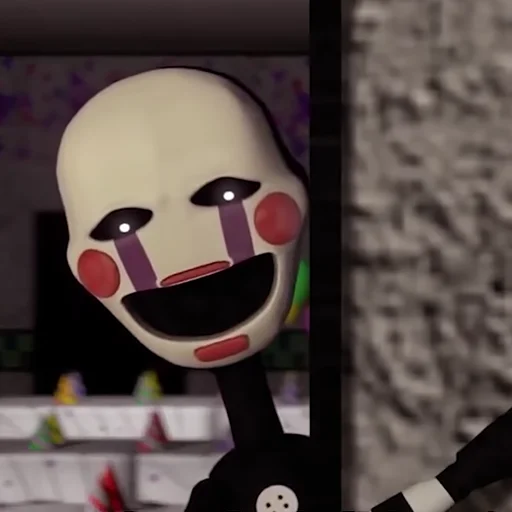 Sticker The Marionette by @fnafwillie - 9