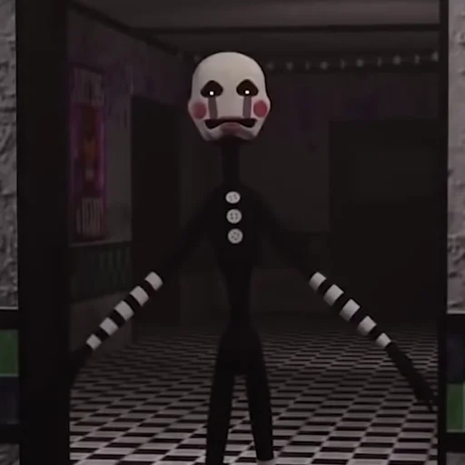 Sticker The Marionette by @fnafwillie - 7