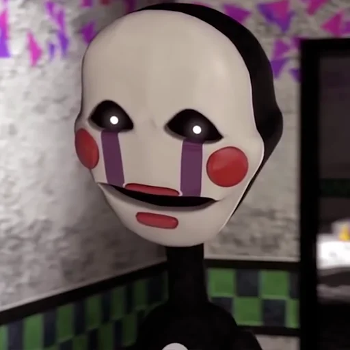 Sticker The Marionette by @fnafwillie - 4