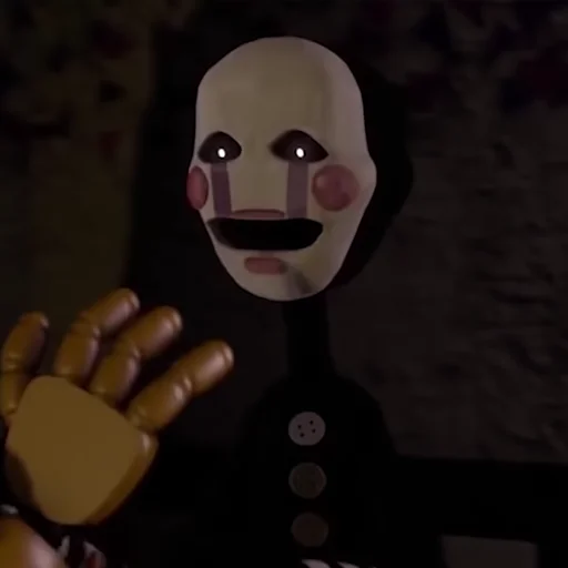 Sticker The Marionette by @fnafwillie - 2