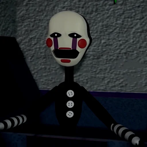 Sticker The Marionette by @fnafwillie - 0