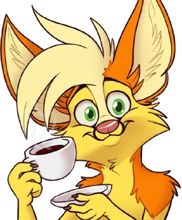 Sticker Mimi-Fox - 1