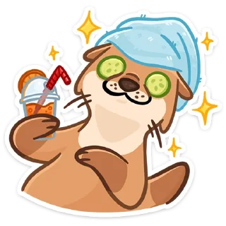 Стикер Семейка Отти • @TgSticker - 7