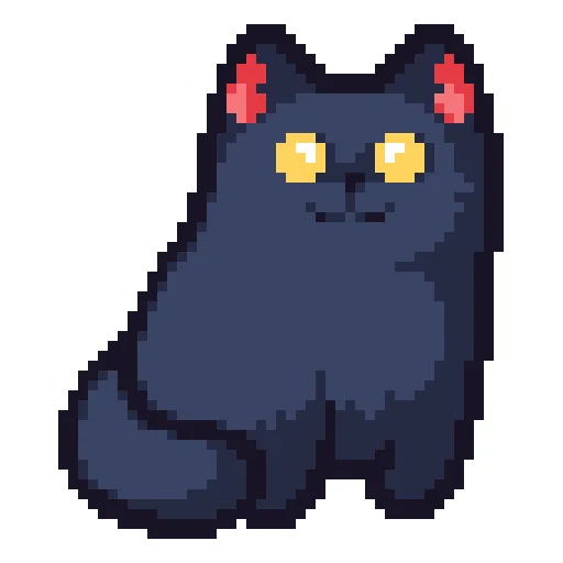 Sticker thepixelcats (by @thepixelphoenix) - 0