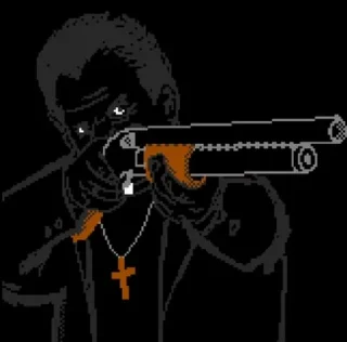 Стикер Faith the unholy stickers memes - 9