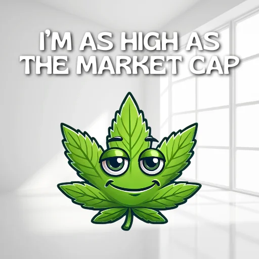 Sticker theweedcoin - 1