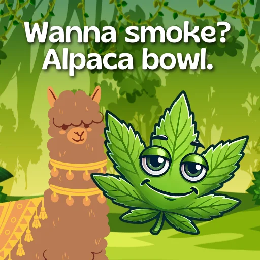 Sticker theweedcoin - 1