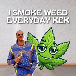 Стикер WEED - 1