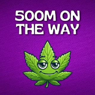 Стикер WEED - 6