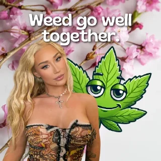 Стикер WEED - 0