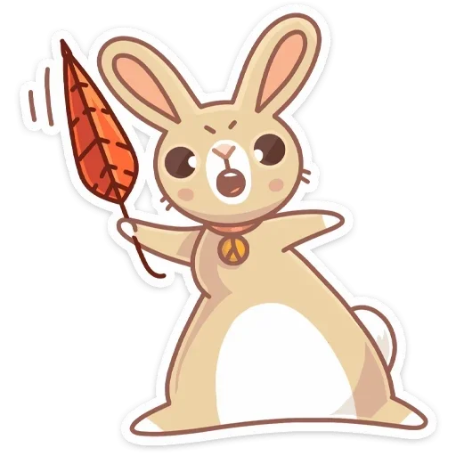 clipart cartoon rabbit