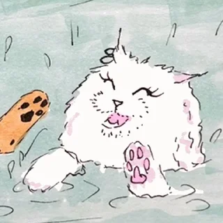 Стикер Эта нейросеть обучалась 34 года - 9