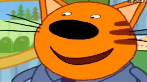 Стикер three_cats_meme_by_MoiStikiBot - 1