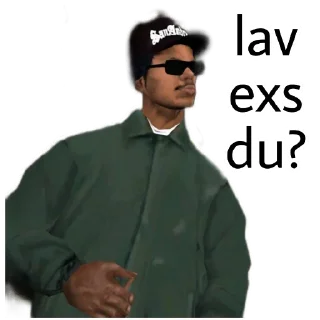 Стикер Thuglife Exs - 2