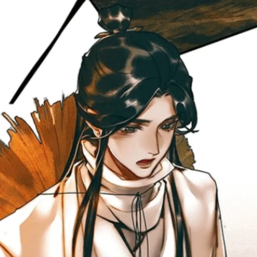 anime sketch human face