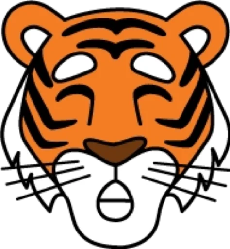 Sticker tiger_modnyashki_vip - 1