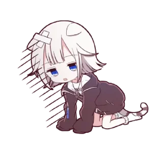 Sticker Тигрица-тян - @tg_sticks - 11