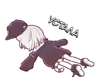 Sticker Тигрица-тян - @tg_sticks - 5