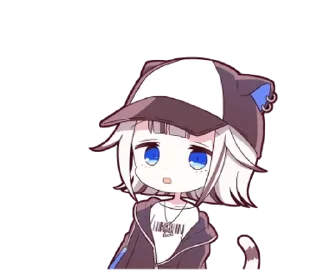 Sticker Тигрица-тян - @tg_sticks - 9