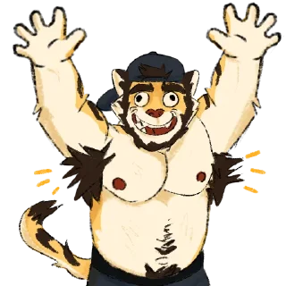 Стикер Tiger Activities - 3